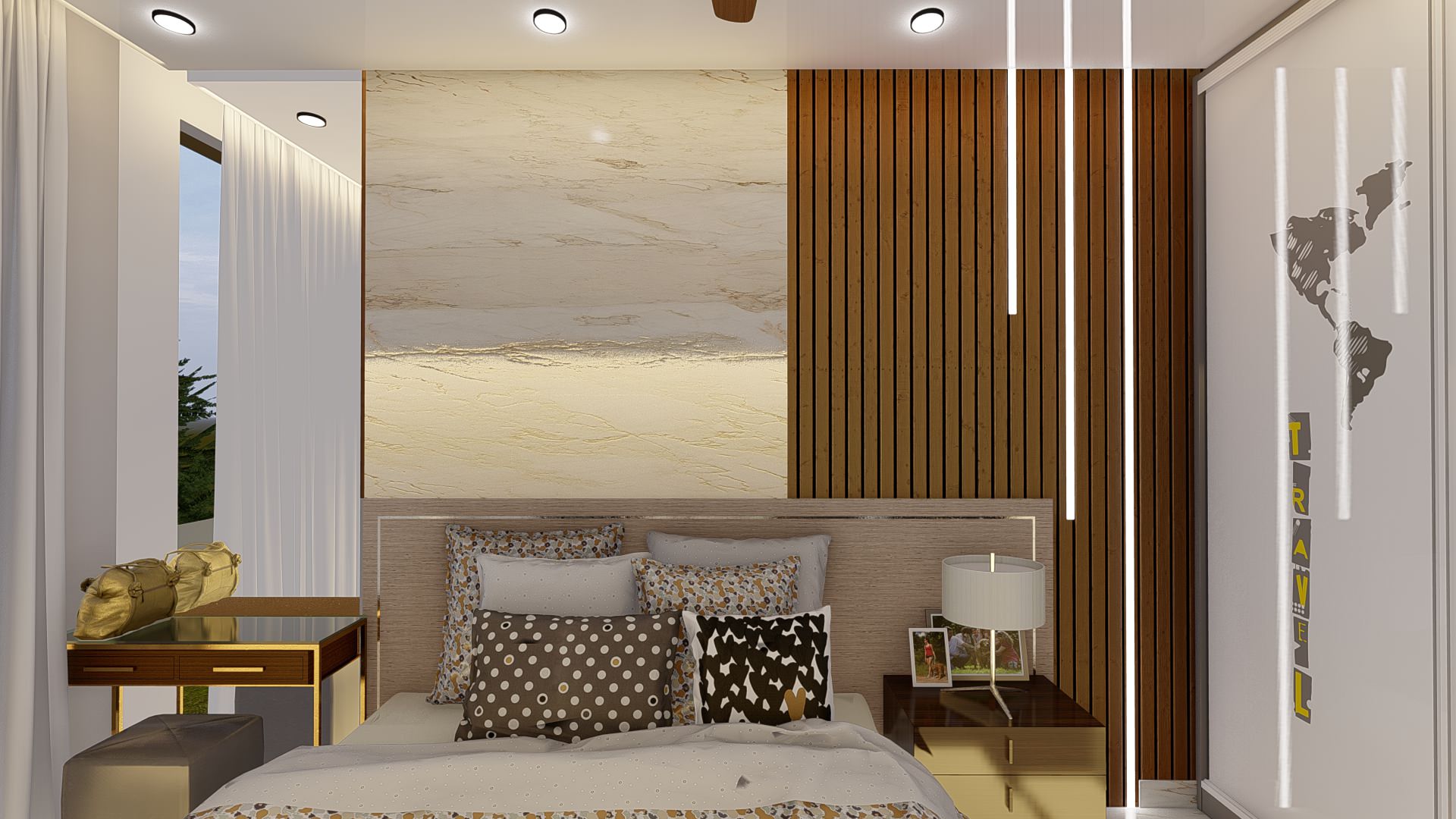 Modern Bedroom Revamp at Shoreditch