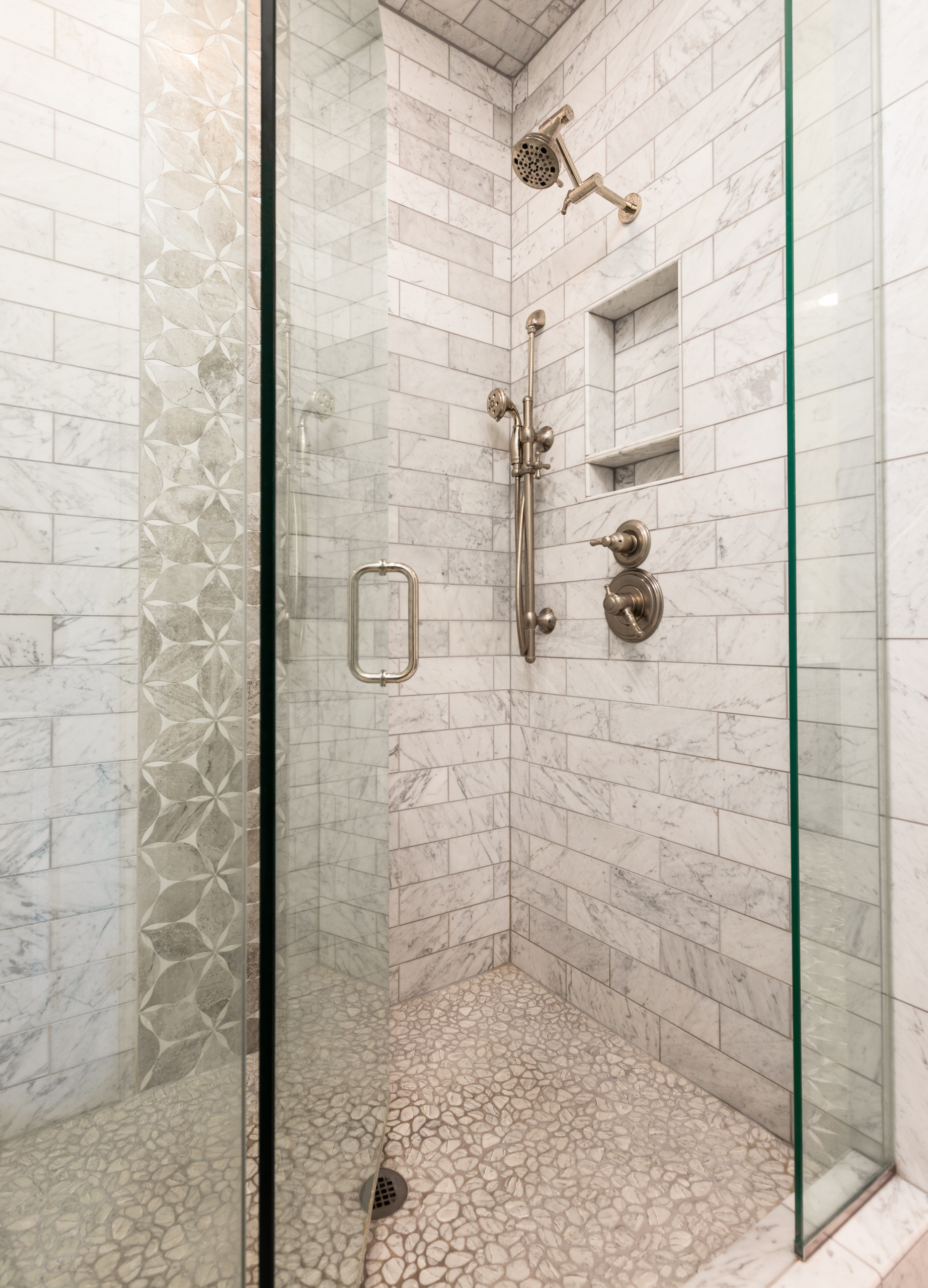 Master and guest bathrooms