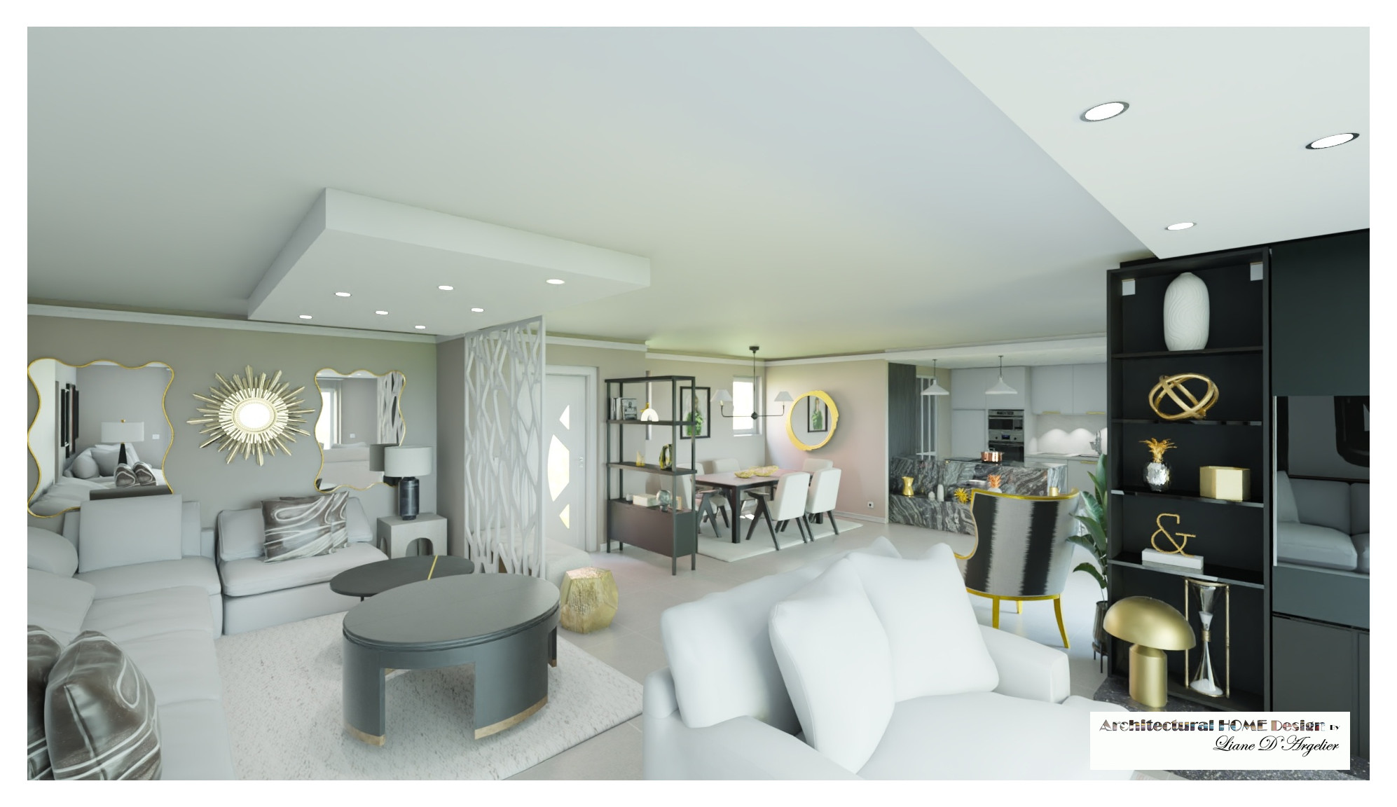 Salon de 70 m²