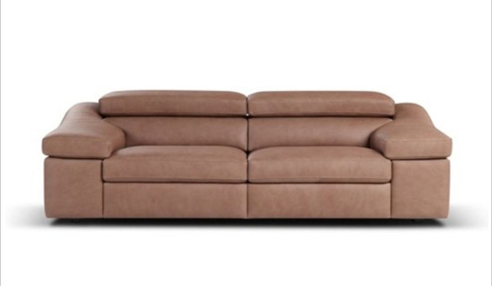796 Modern Italian Leather Sofa Set