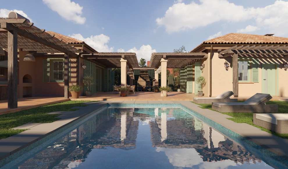 Villa Lukull. Средиземноморский дом на участке в Севастополе