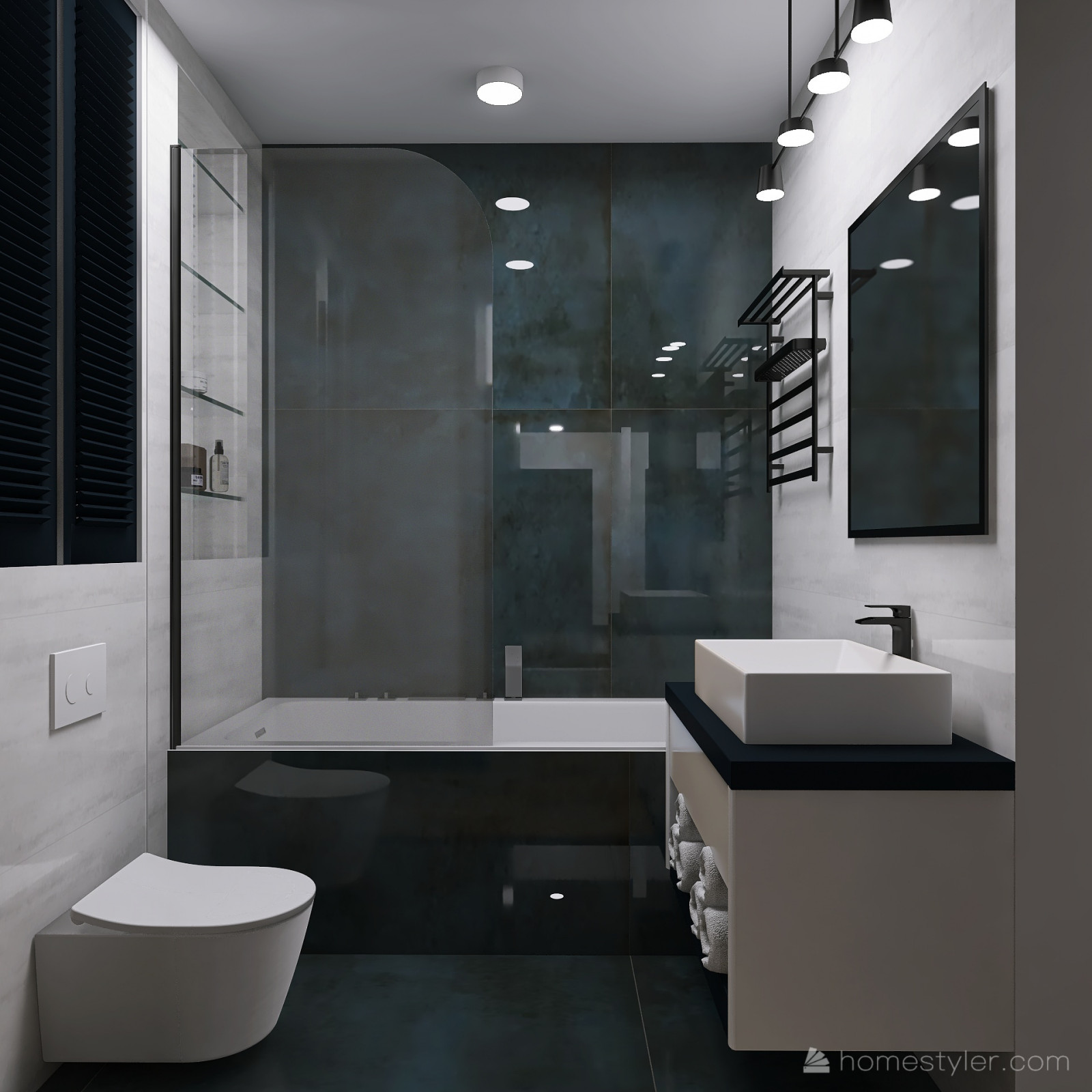 Трёхкомнатная квартира для холостяка