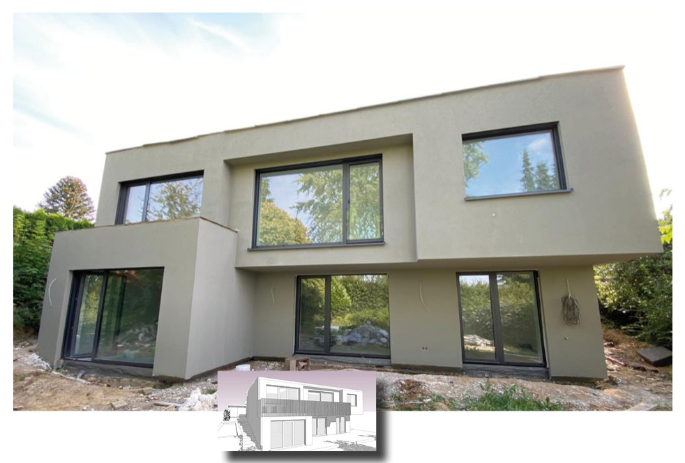 Einfamilienhaus mit Sanierung des Bestands und Erewiterung durch einen Anbau