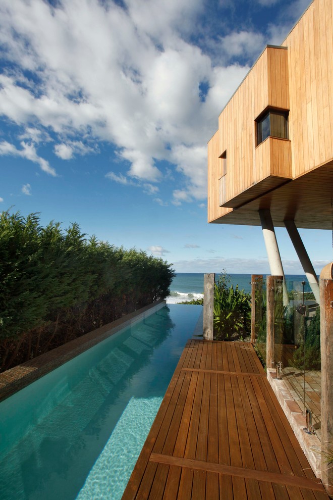 Design ideas for a modern pool in Sydney.