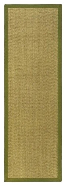 Natural Fiber Woven Sea Grass Rug, 16 ft. x 2 ft. 6 in.