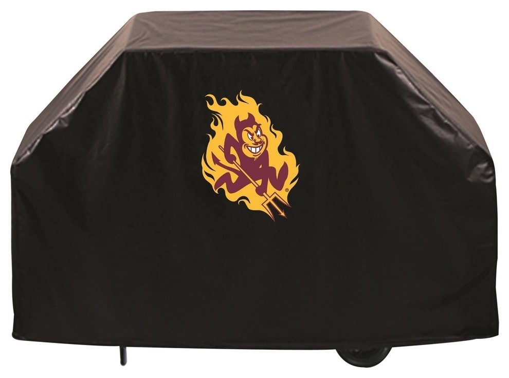 60" Arizona State Grill Cover with Sparky Logo by Covers by HBS, 60"