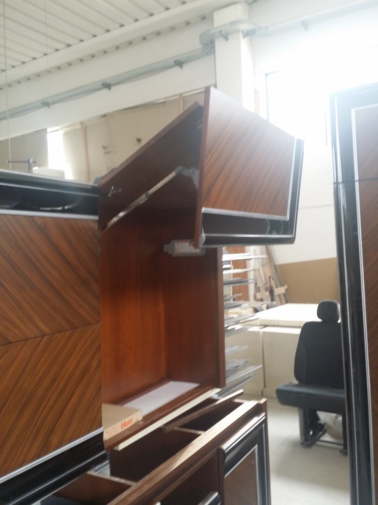 Квартира в темных тонах