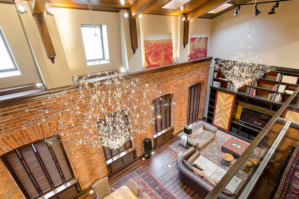 Двухуровневая квартира в Арбатских переулках