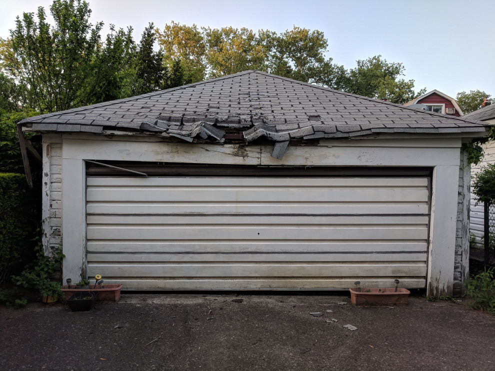 Rebuilding a detached garage in Forest Hills