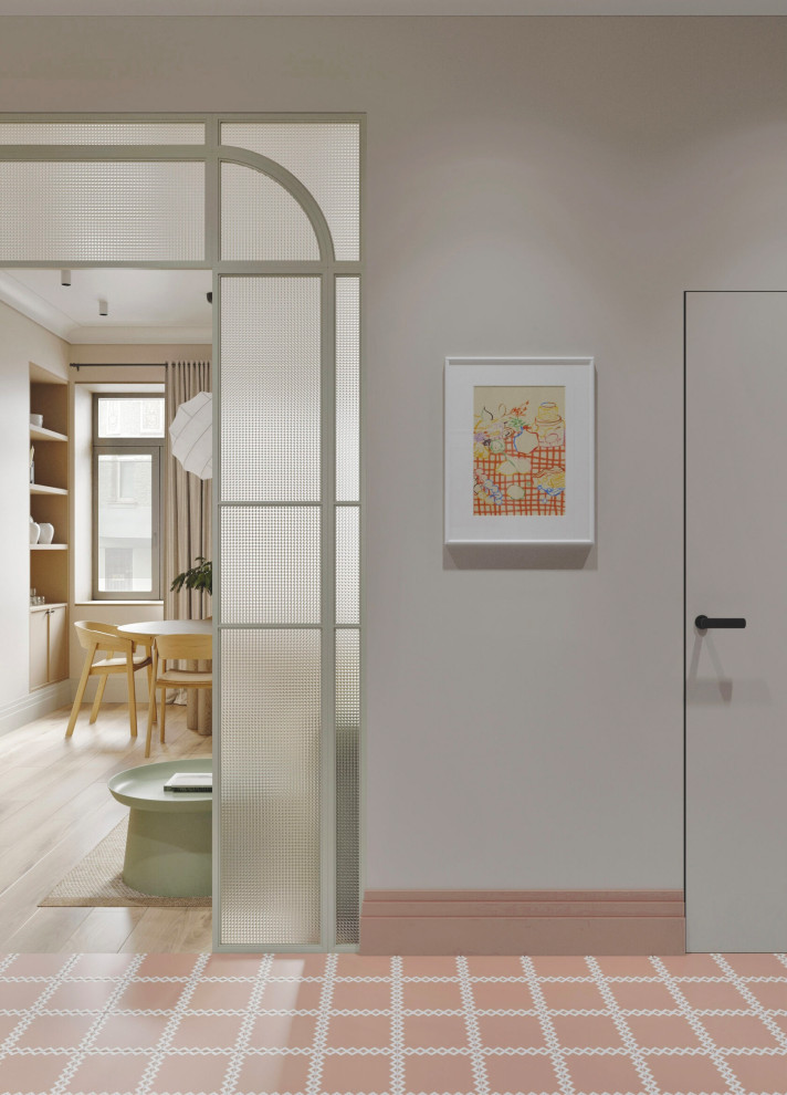 Коридор, вид на портал в гостиную