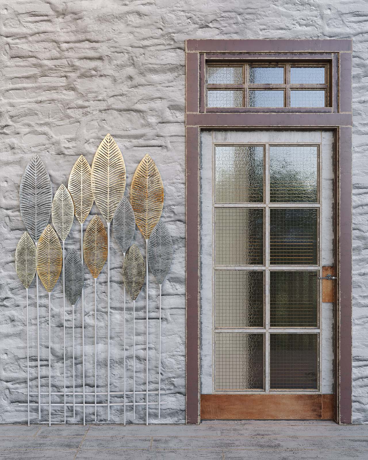 Распашная дверь  " Modern window