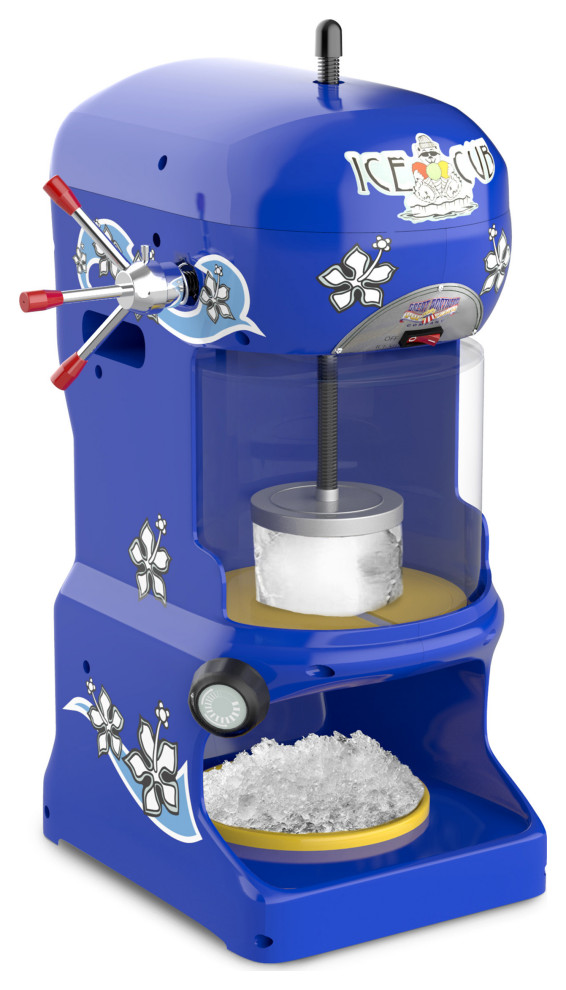 Ice Cub Shaved Ice Machine Powerful Crushed Ice Maker and Snow Cone