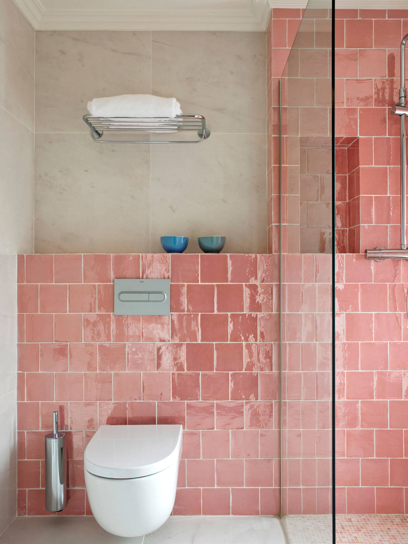 75 Beautiful Pink Bathroom Pictures Ideas November 2020 Houzz