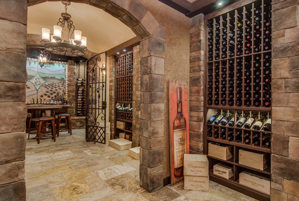 3500 bottle custom wine cellars