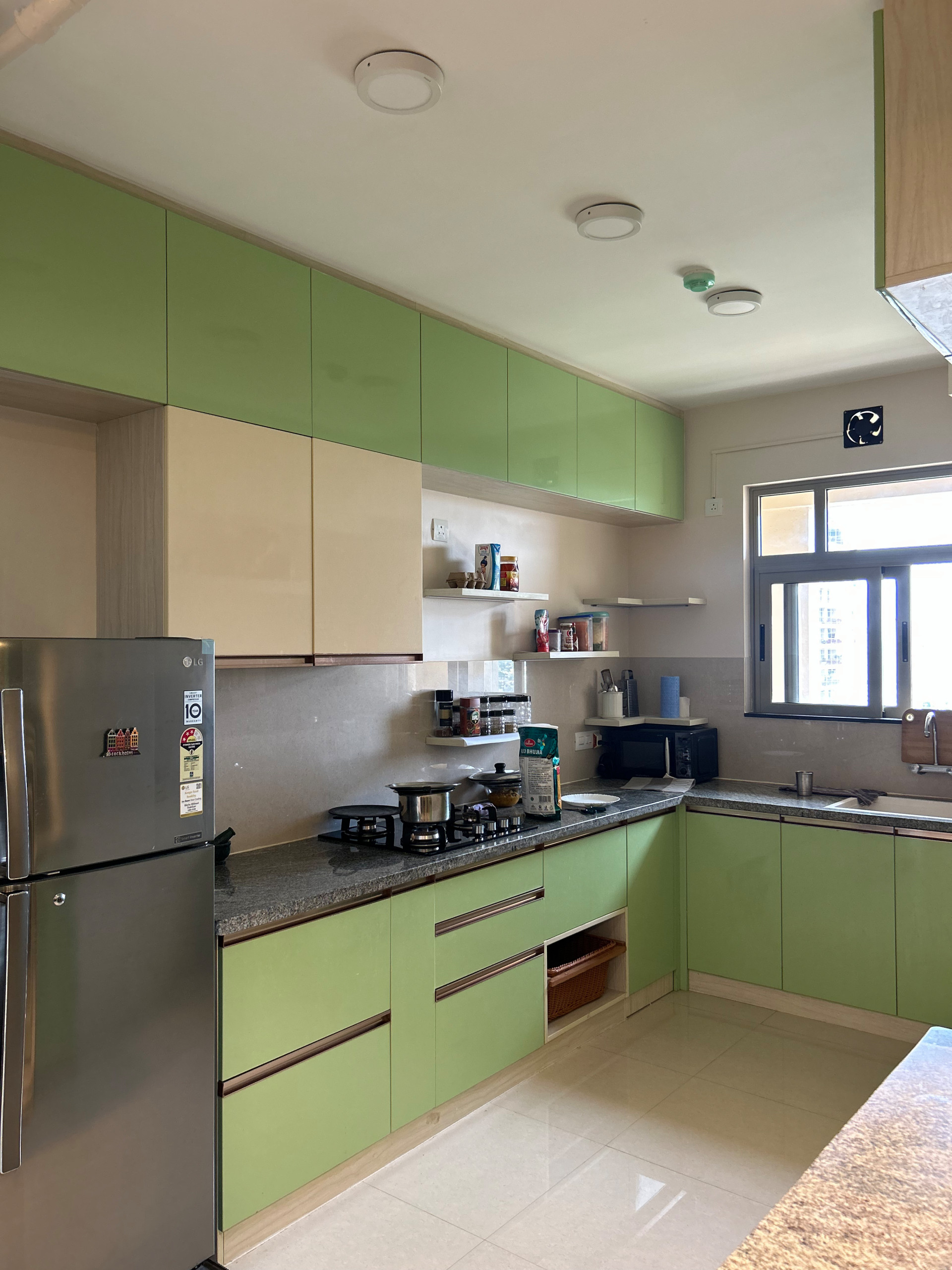 Indian Home Interiors Kitchen