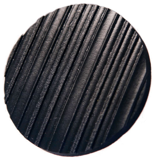 Stay Furniture Grippers, Round, Black Transitional Furniture Floor Protectors by Stay