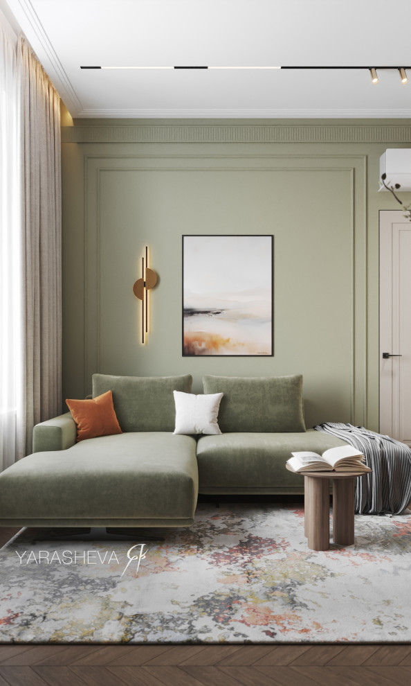 Дизайн интерьера квартиры в ЖК Небо