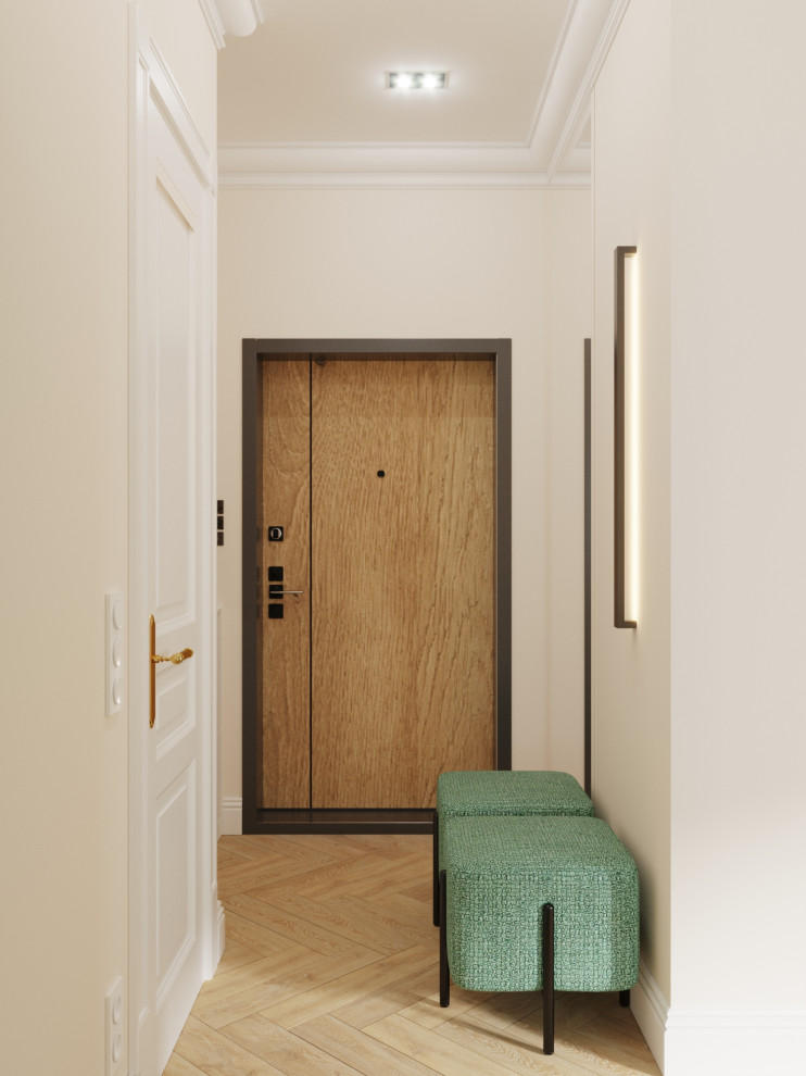 Яркий интерьер квартиры в стиле сканди