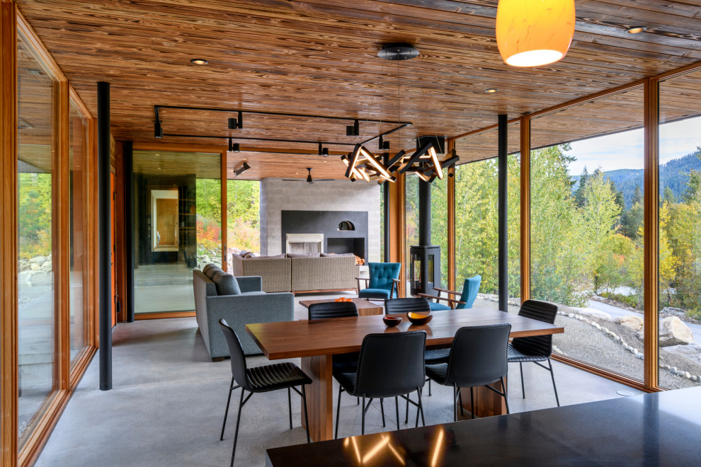 Home design - modern home design idea in Seattle