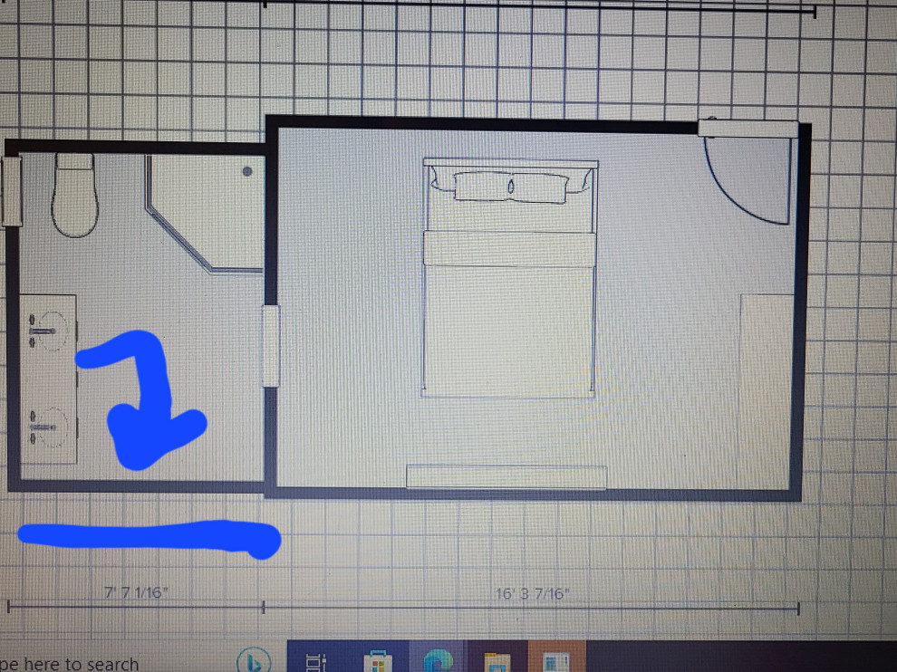 Should the kitchen and bathroom vanity match? Vanity size?