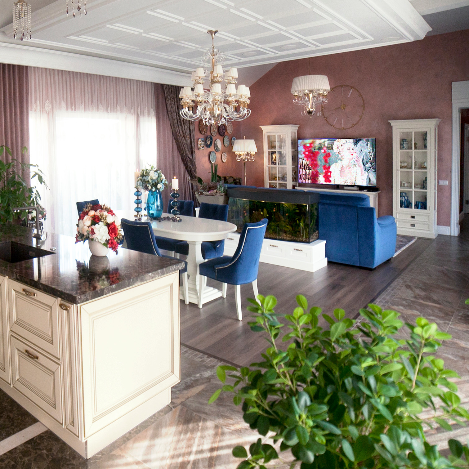 Дом на природе.