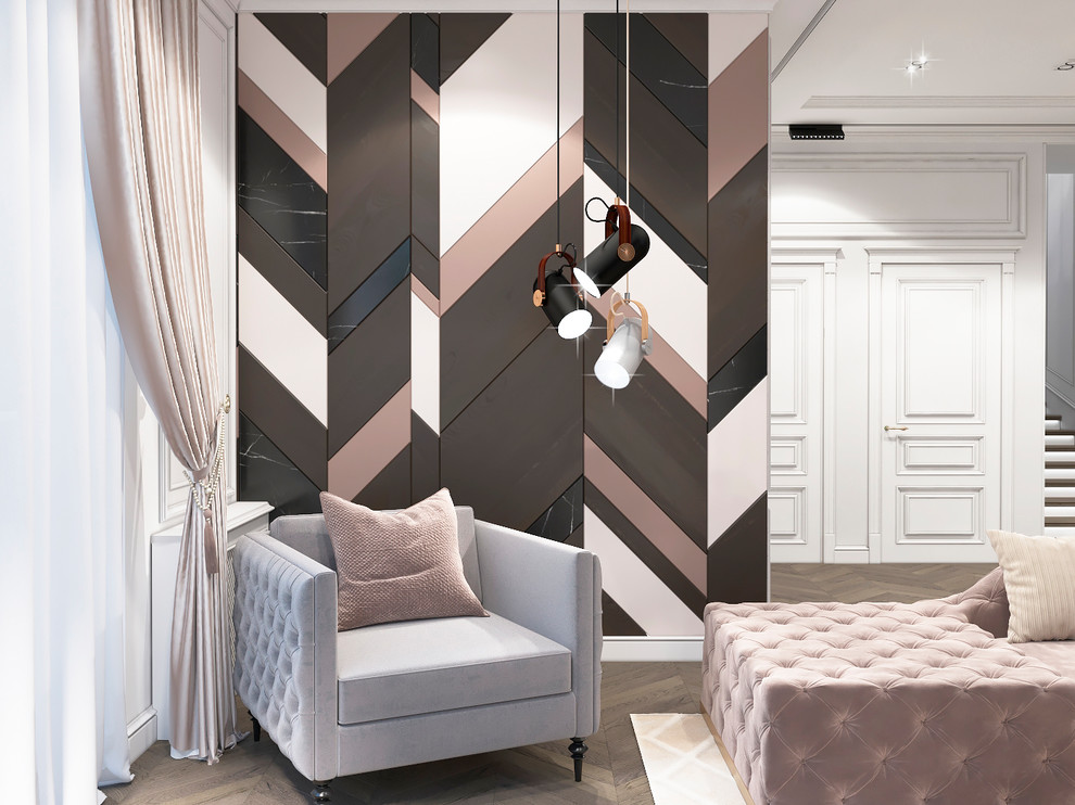 Интерьер гостиной в з.п. Бавария от Унистрой