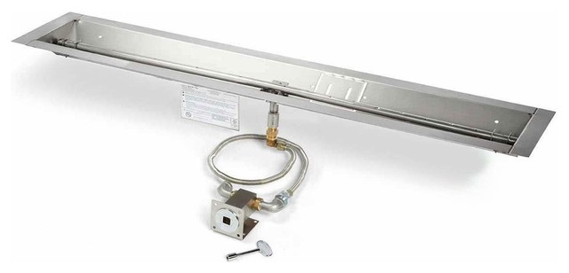 Match Light Fire Pit Burner Kit 48 Linear Pan Natural Gas
