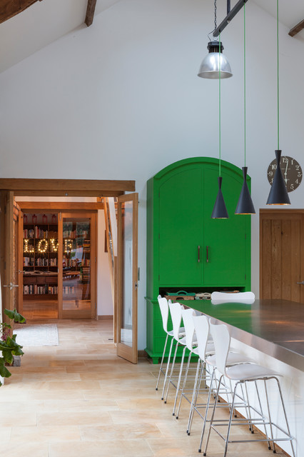 Converted Barn in Somerset landhausstil-kueche