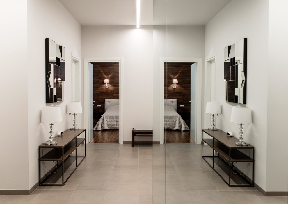 Интерьер квартиры в ЖК "Фурманный переулок, дом 8" 155 М2