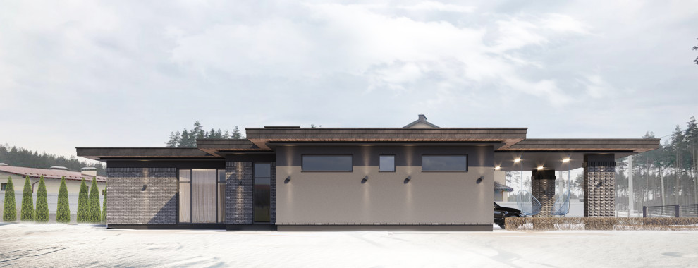 Одноэтажный дом в Ямном