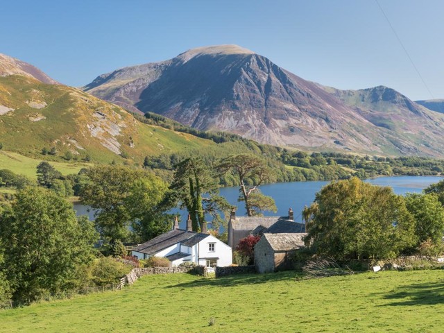 Loweswater Holiday Cottage klassisk-fasad