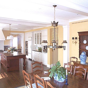 Elegant kitchen photo in San Diego