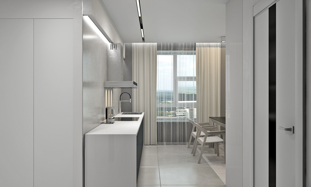 Прект современной гостиной