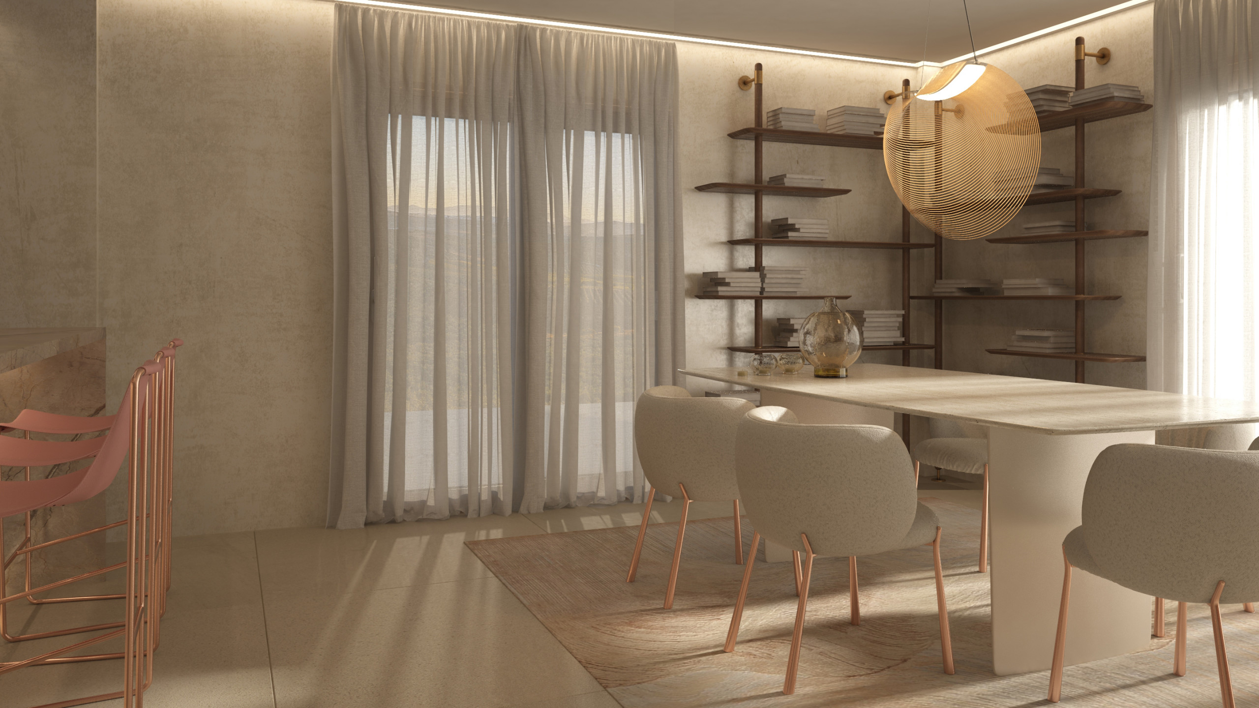 Proyecto de interiorismo y reforma integral ático -Valencia