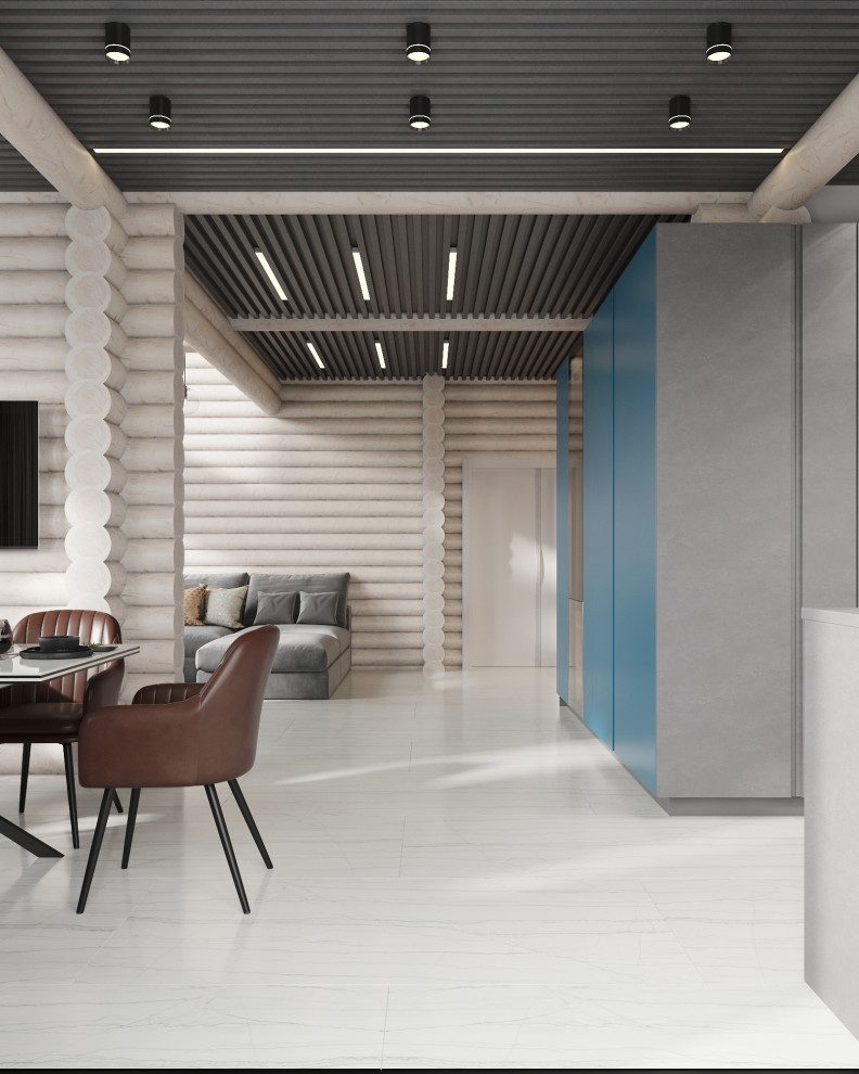 Дом из бревна в КП "Золотые Сосны"