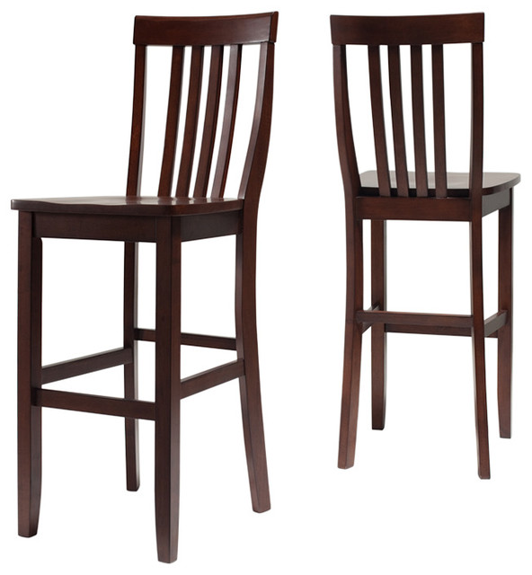 School House Bar Stools With 30 Seat Height Set Of 2 School House Bar Stools With 30 Seat Height Set Of 2 Transitional And Counter By Virventures