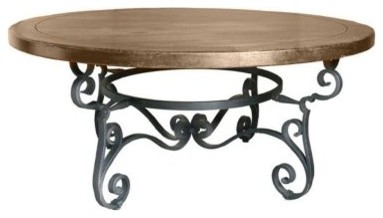 South Cone Saint Luke 60 in. Round Dining Table - Almond