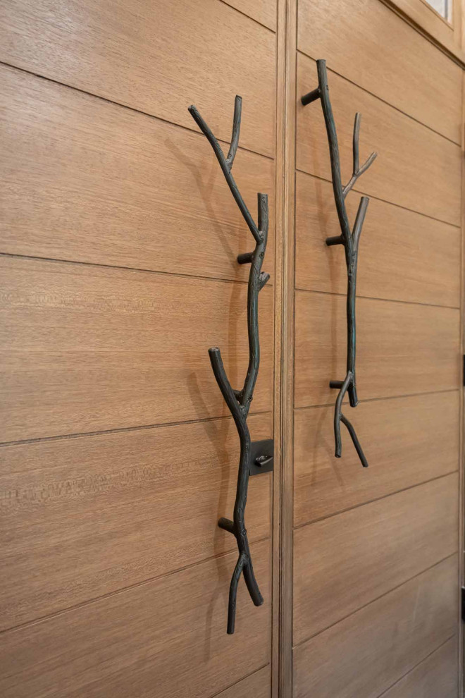 Inspiration for a mid-sized transitional garage remodel