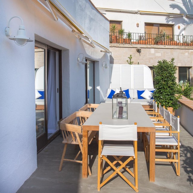 Apartamento de verano mediterranean-deck