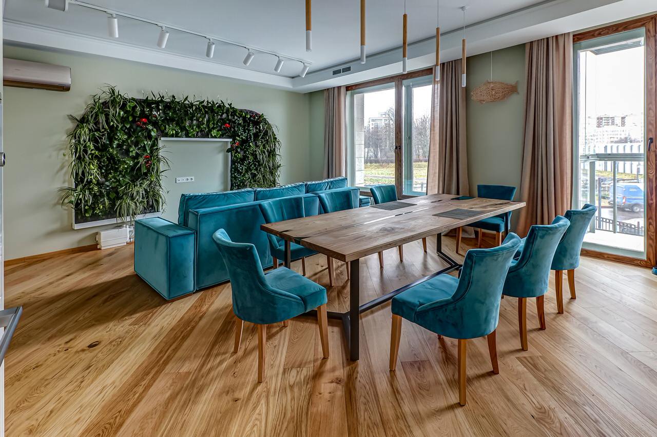 Реализация гостиной в современном стиле