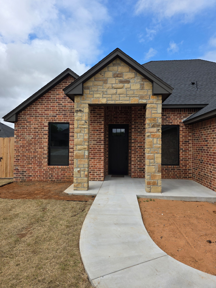 Transitional living with this open concept floor plan - under construction