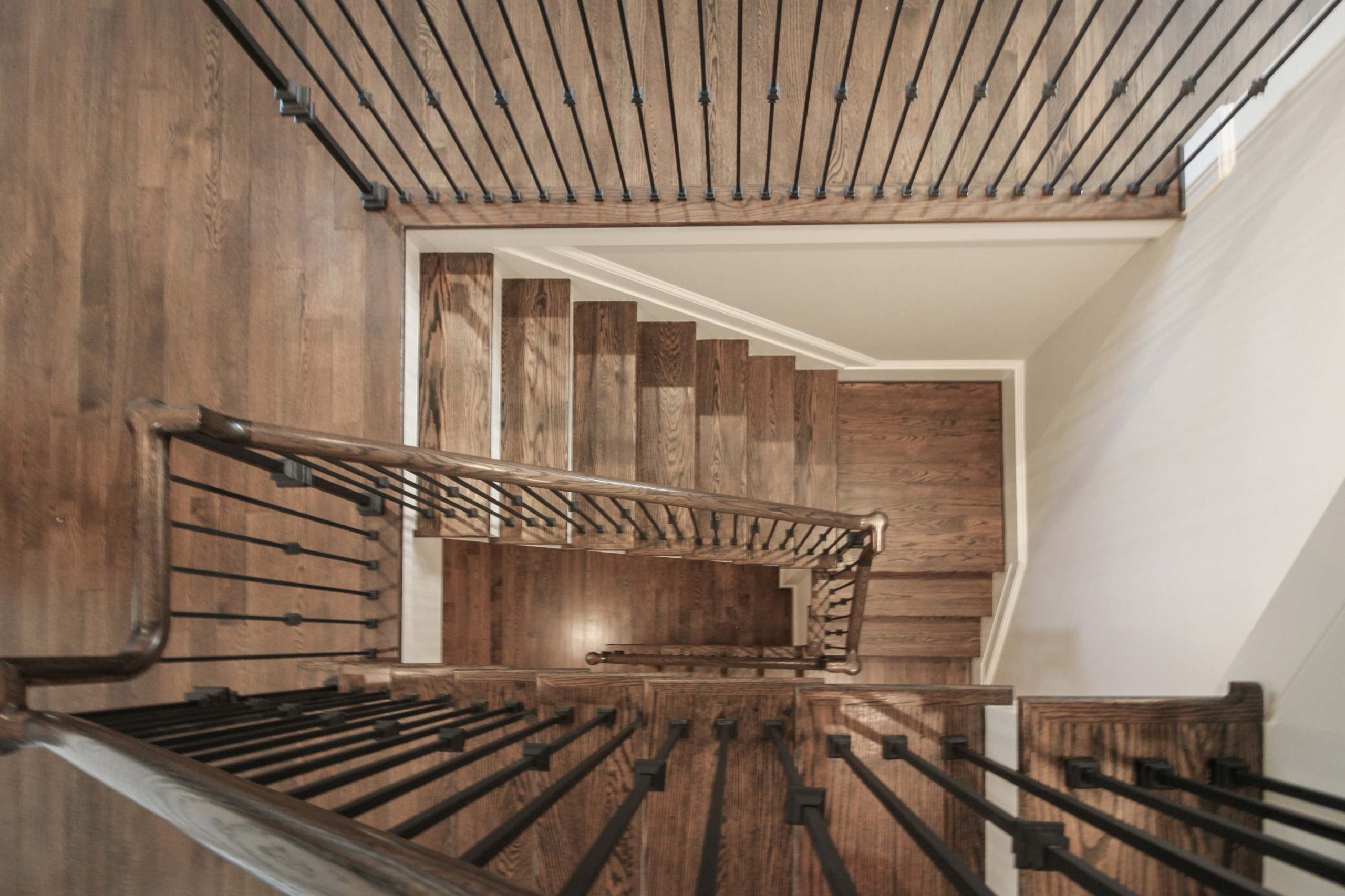 86_ Gorgeous Floating Curved Staircase, McLean VA 22066