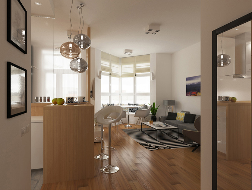 Avant et après. Projet de design pour le studio