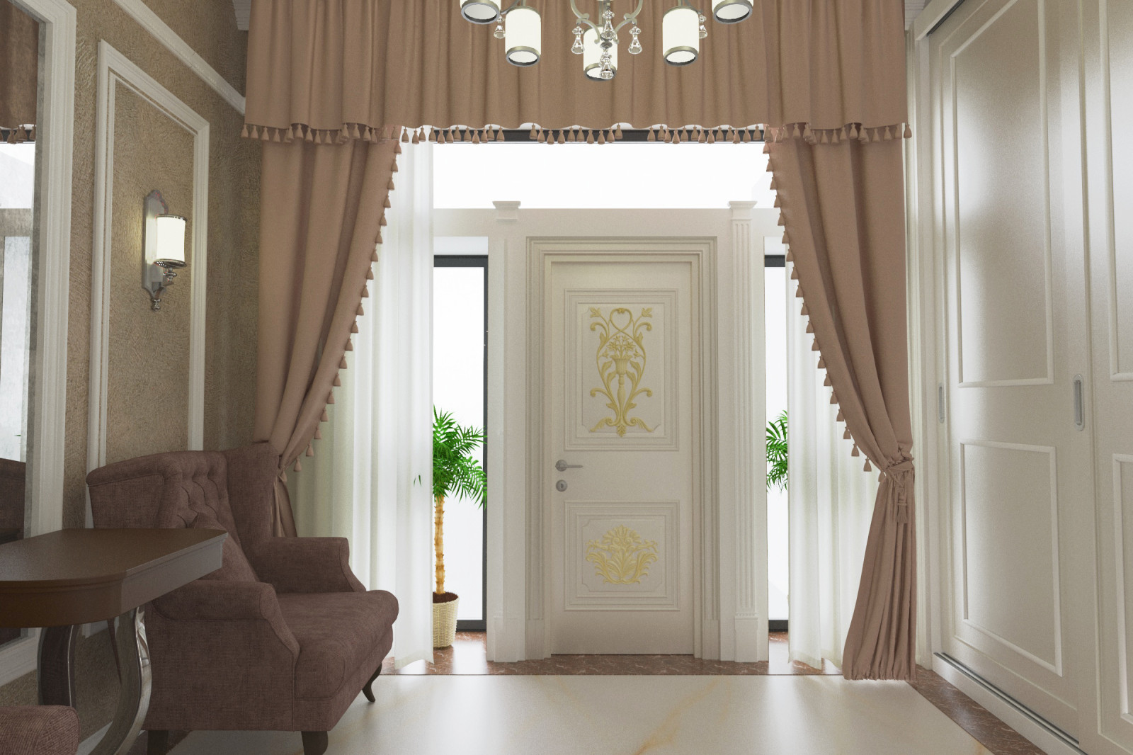 Классика в коттедже