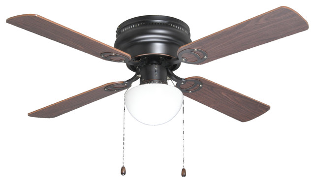 Aegean 42 Flush Mount Ceiling Fan Classic Bronze