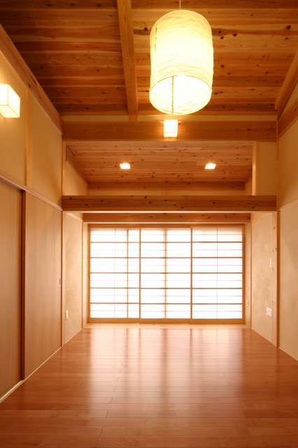 北方の家 asiatique-chambre