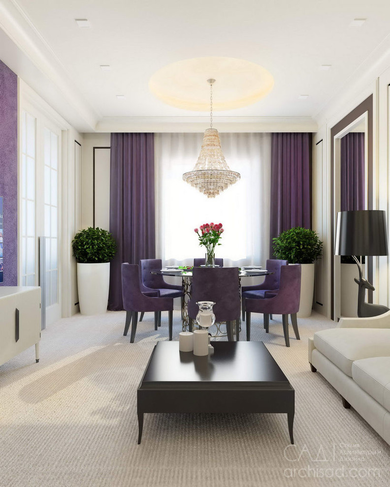 Дизайн-проект квартиры  «Purple»