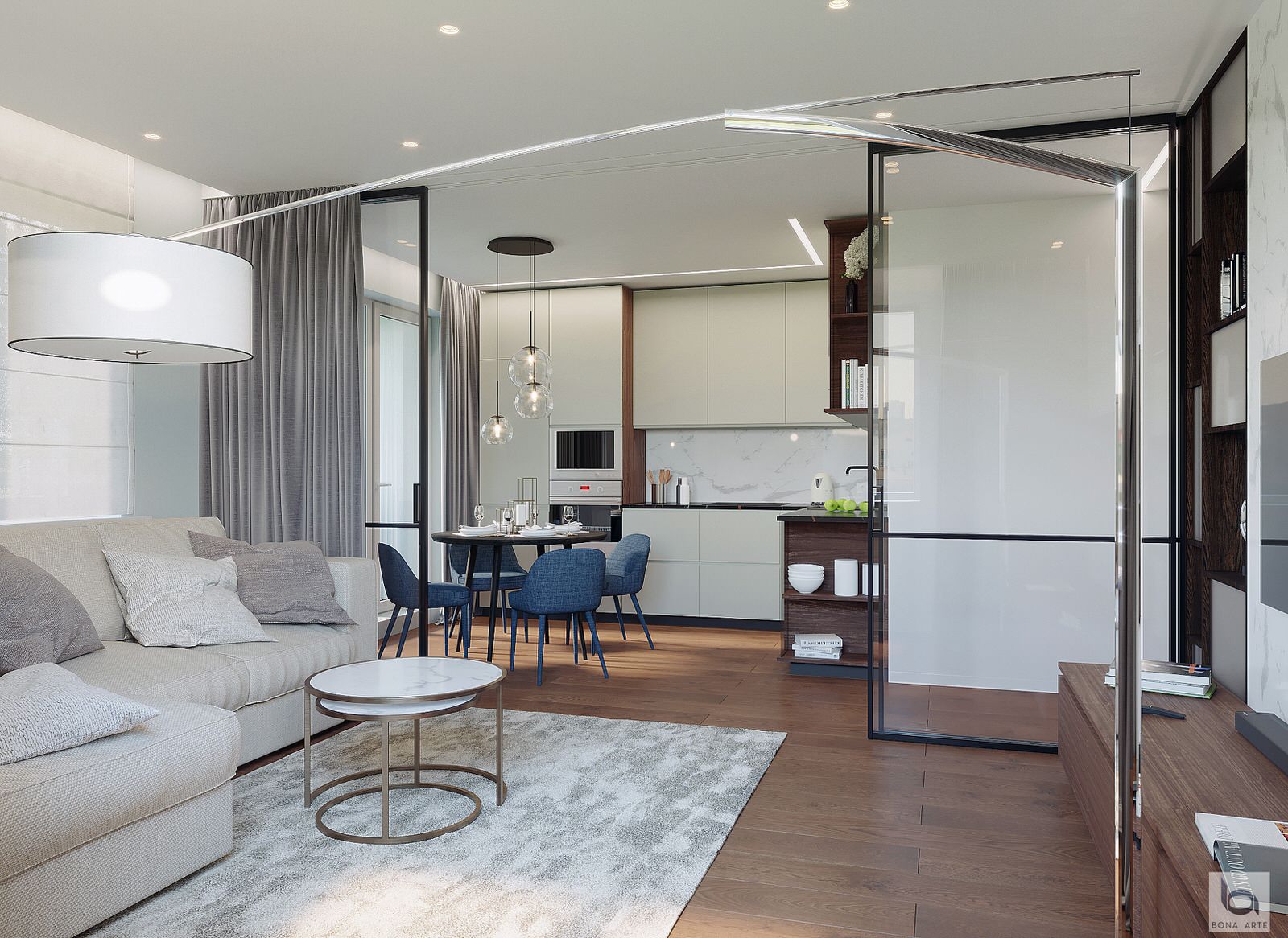 Проект квартиры молодой девушки