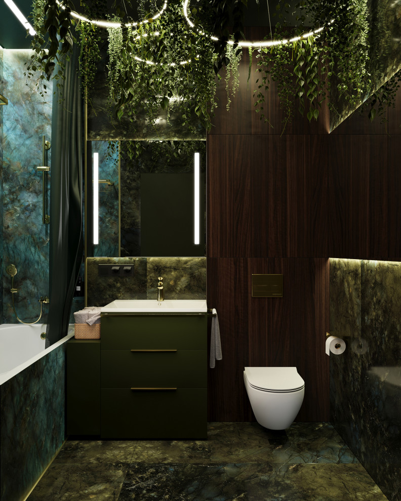 HÉ 210 // ЖК Серебряный фонтан, Москва, 91 м²