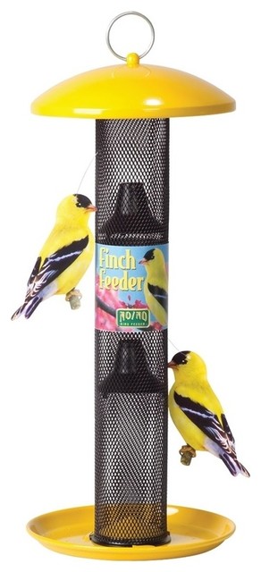 Perky Pet No No Straight Sided Finch Tube Feeder, 1.5 lb.